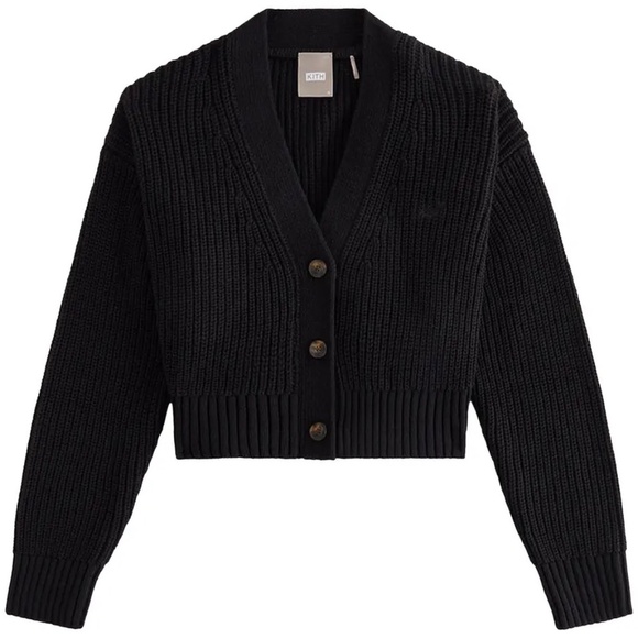 Kith Sweaters - Kith Women Effie Knit Cardigan 'Mass'